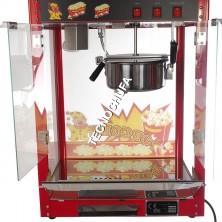 MACHINE  À POP CORN TECNOPOP 8 OZ-T ROUGE