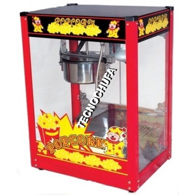 POPCORN MACHINE TECNOPOP 8 OZ WITH CART