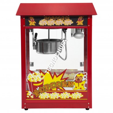 POPCORN MACHINE TECNOPOP 8 OZ-T WITH CART