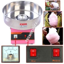 COTTON CANDY MACHINE TECNOCANDY 53 WITH PLEXIGLASS BUBBLE